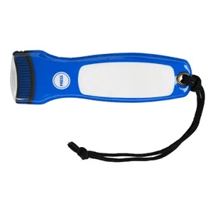 PVC LED Flashlight Key Chain