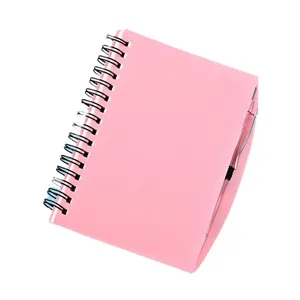 Pink Ribbon Spiral Notebook with Pen