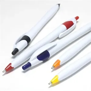 Plastic ballpoint pen