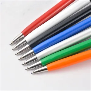 Plastic slim ballpoint pen