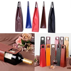 Pu Leather Wine Bags