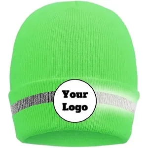 Reflective Knitted Hat