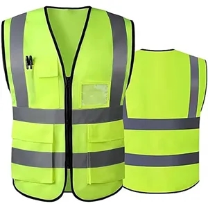 Reflective work Construction Safety Vest