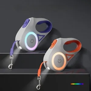 Retractable Dog Leash with Light
