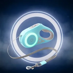 Retractable Dog Leash with Light