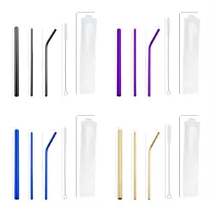 Reusable Stainless Steel Metal Straws