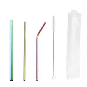 Reusable Stainless Steel Metal Straws