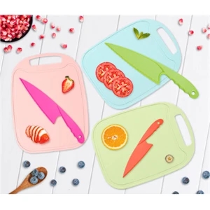 Safety Plastic Cake & Fruit Knife - 3 sets
