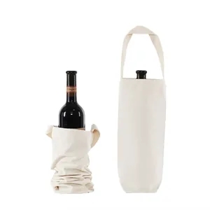 Single Bottle Wine Tote Bag
