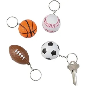 Soccer Keychains Stress Ball For School Carnival Reward