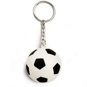 Soccer Keychains Stress Ball For School Carnival Reward
