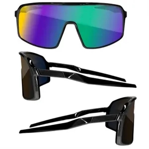 Sport Viper Mirror Sunglasses W/ 1 Color Lens Imprint