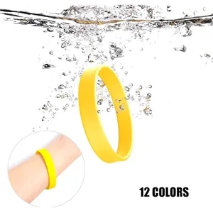 Sprinters 1/4" Custom Silicone Bracelet - Colorful