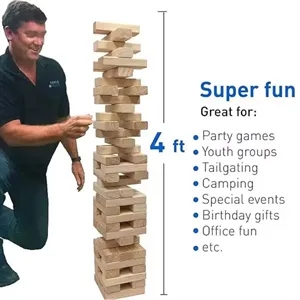 Stacking Puzzle Set With Polyester Pouch