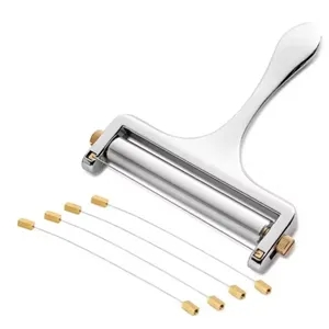 Stainless Steel Adjustable Hand Held Cheese Slicer