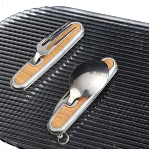 Stainless Steel Flask Knife And Fork Gift Box