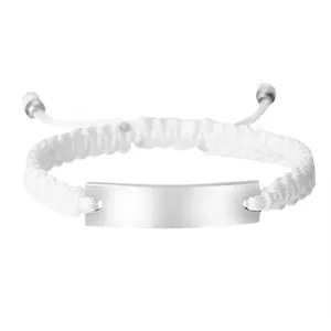 Stainless Steel Milanese Rope Black Braided Bracelet