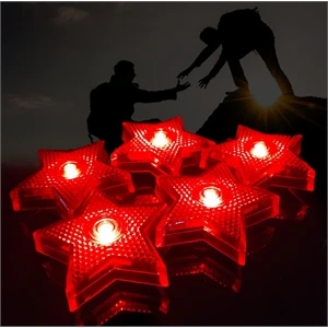 Star Shape bike bicycle reflectors Rear Light