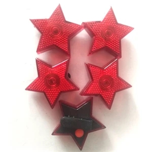 Star Shape bike bicycle reflectors Rear Light
