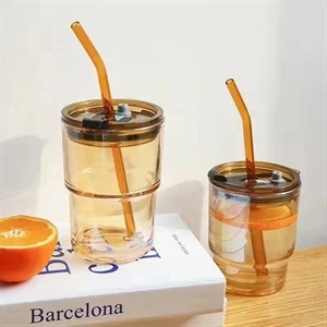 Straw Cup With Lid
