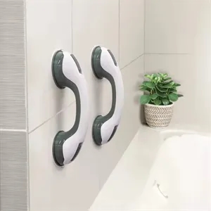 Support And Assist Rail For Bath Or Shower Suction Grab Bar