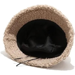 Winter Plush Fuzzy Bucket Hat