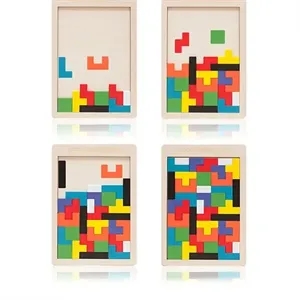 Wooden Kids Puzzles Brain Teasers Toy Educational Gift