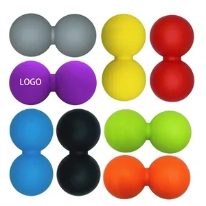 Yoga Double Silicone Body Massage Ball