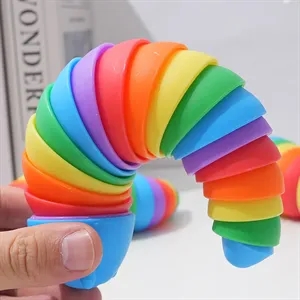 fidget slug keychain toys