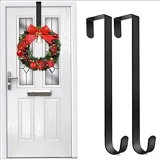 12.5" Christmas Decorative Galvanized Wreath Hanger
