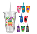 16 oz Coloful Tumbler