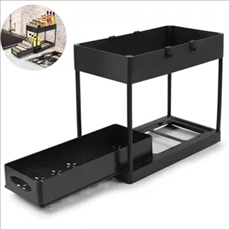 2 Tier Multipurpose Under Sink Organizer & Storage