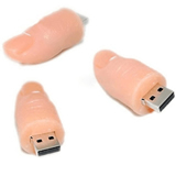 2015High Simulation OEM 8GB Silicon Finger USB,Thumb USB Fla