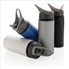 22oz Aluminum Water Bottle with Straw and Handle