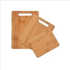3-Piece Bamboo Cutting Board Set