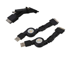 3 in 1 Retractable USB Charging Data Cable