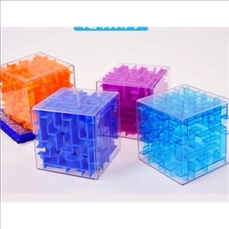 6 Sided Cube Shaped Maze Puzzle