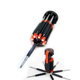 8 in 1 Screwdrivers with Led Flashlight