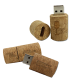 8GB Custom Cork Wood USB Flash Drive