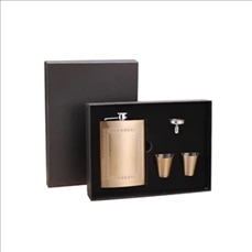 8oz Hip Flask Gift Set
