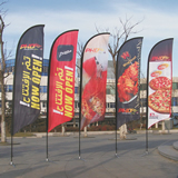 Advertising Banner Flag Wind Flag
