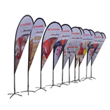Advertising Teardrop Banner Wind Flag