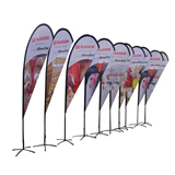 Advertising Teardrop Banner Wind Flag