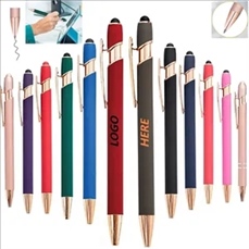 Aluminum Pen w/ Stylus