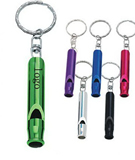 Aluminum Whistle Keychain;Rescue Key Chain Whistle