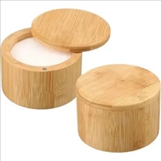 Bamboo Salt Cellar