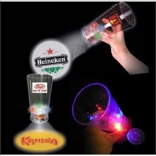 Bar LED Projector Light Up Colorful Cup