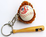 Baseball Key Chain