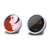 Beauty Mirror and Alarm Clock