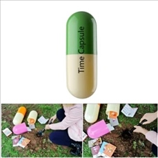 Big Pill Shape Time Capsule